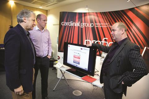 Technology from Cardinal Group is shown to John Lewis